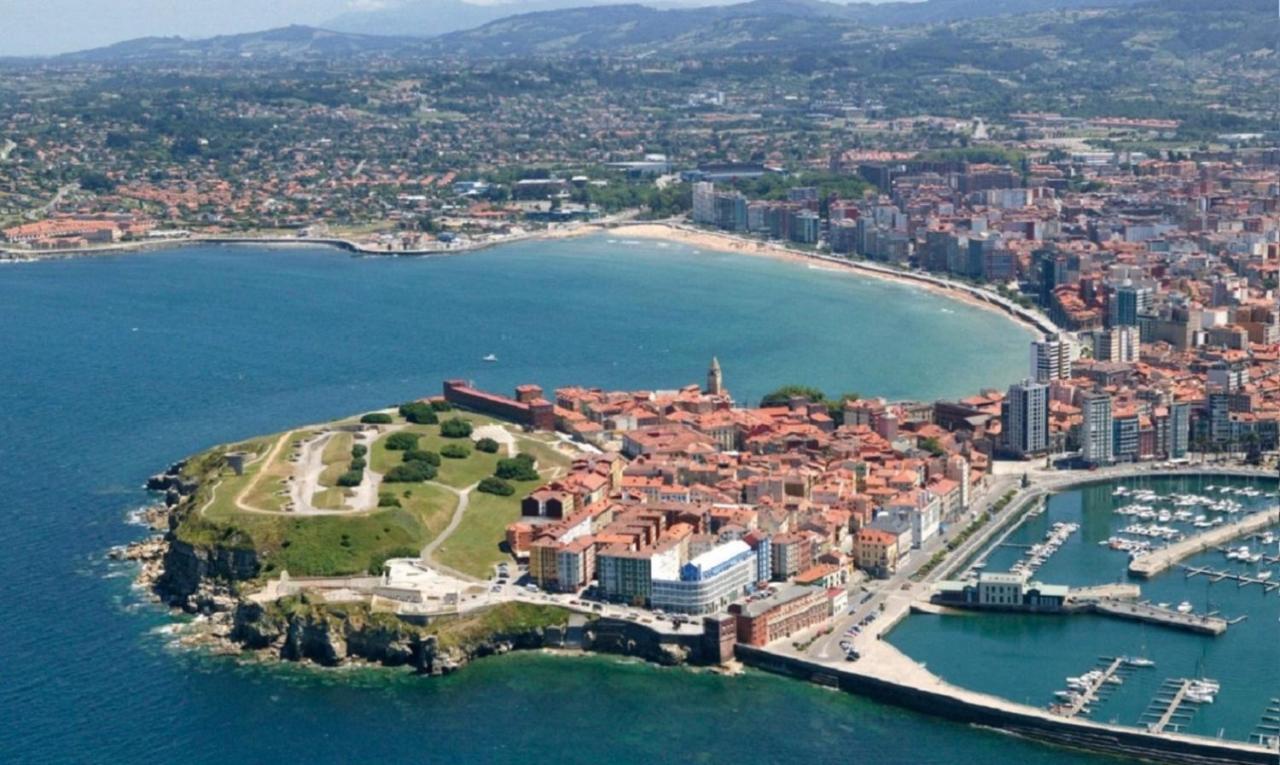 Apartamento Xana Gijón Exteriör bild